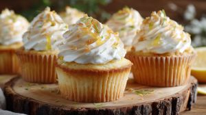 Recette Cupcakes citron et cœur coulant au citron