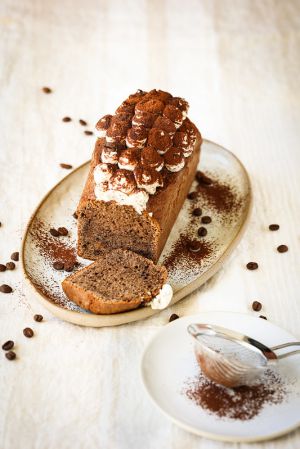 Recette Cake au café et mascarpone façon tiramisù