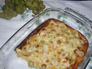 Recette Clafoutis aux raisins blancs