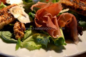 Recette Salade Au Crottin De Chavignol Et Au Serrano