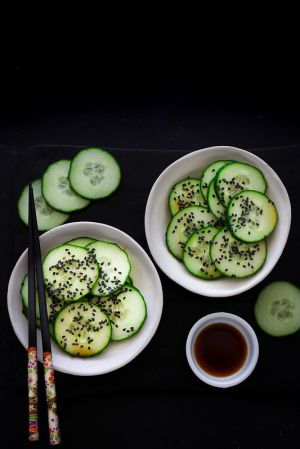 Recette Salade de concombre à la japonaise