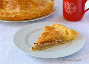 Recette Galette des Rois végétalienne (Amandes, coco, chocolat) #vegan