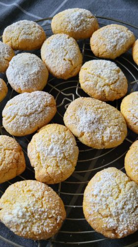 Recette Pangialdine (sablés au mais)