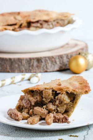 Recette Tourte de Noël façon meat pie anglaise végane