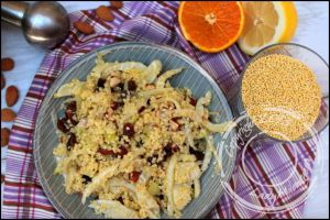 Recette Salade de fenouil, millet et raisins secs