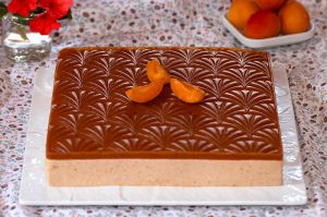 Recette Entremet abricots et  pistaches