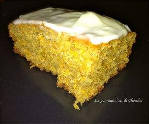 Recette Carrot cake  avec la version vegan sans gluten