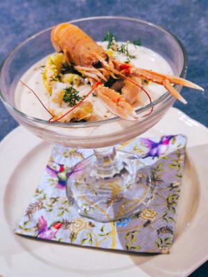 Recette Panna cotta de langoustine pour un repas raffinée