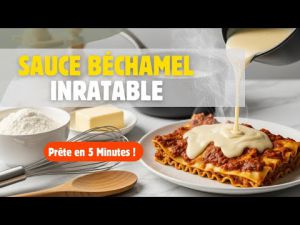 Recette Sauce béchamel crémeuse en 5 minutes – idéale pour gratins et lasagnes