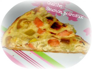 Recette Quiche saumon-poireaux