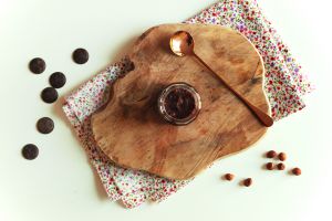 Recette Pâte à tartiner chocolat et noisettes crunchy