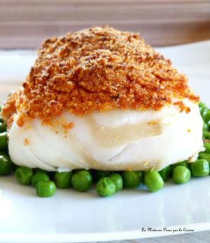 Recette Cabillaud en crumble de chorizo