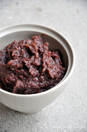 Recette Pâte de haricots rouges azukis sucrée [vegan]