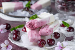 Recette Esquimaux aux cerises au yaourt glacé ( 3 versions)