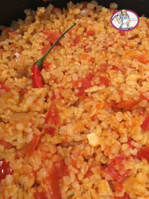 Recette Boulgour à la tomate: un plat sain par excellence!
