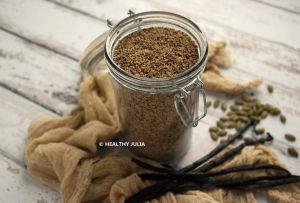 Recette Poudre de protéines à la vanille