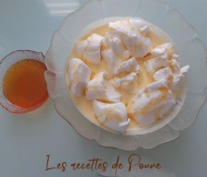 Recette Iles flottantes au thermomix
