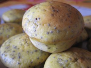 Recette Muffins citron/pavot légers et moelleux