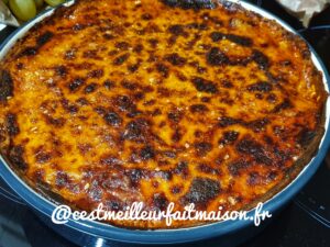 Recette Moussaka de lentilles corail