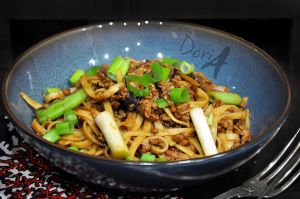 Recette Nouilles sautées de Pekin - Zha Jiang Mian