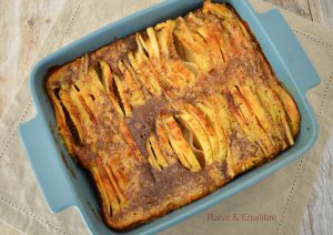 Recette Crinkle cake aux pommes