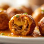Recette Easy Cheesy Rotel Sausage Balls