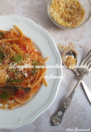 Recette Linguine au fenouil, tomates & sardines