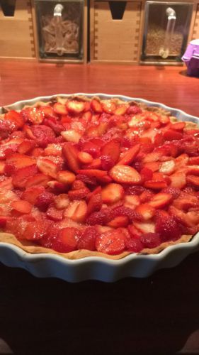 Recette Tarte aux fraises facile!