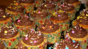 Recette Cupcakes vanille - nutella