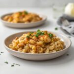 Recette French Onion Chicken Orzo Casserole