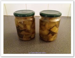 Recette Pickles de courgettes