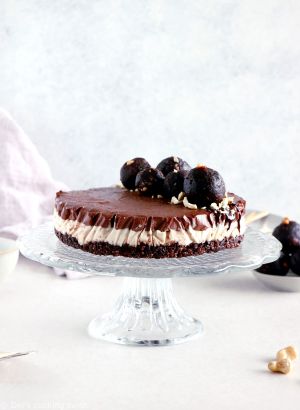 Recette Cheesecake vegan au chocolat et noix de cajou