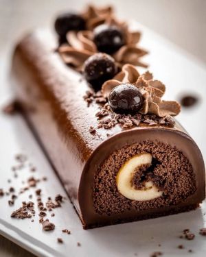 Recette Bûche Chocolat Praliné