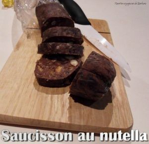 Recette Saucisson au nutella
