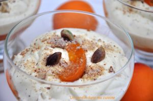 Recette Crème abricots mascarpone