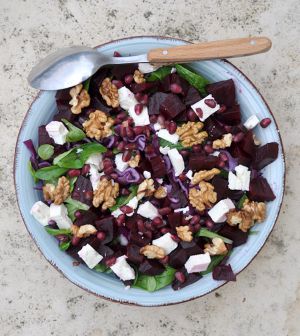 Recette Salade complète de chou rouge