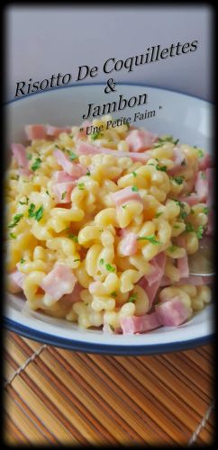 Recette Risotto De Coquillettes & Jambon