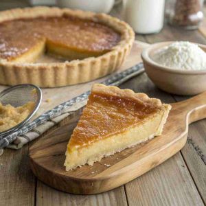 Recette Zucker Pie Recipe | Traditional Hutterite Sugar Pie Dessert