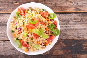 Recette Salade de quinoa ensoleillé (vegan)
