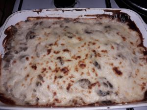 Recette Gratin de pommes de terre et champignons à la béchamel