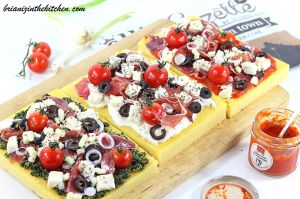 Recette Galettes de Polenta Façon Pizza