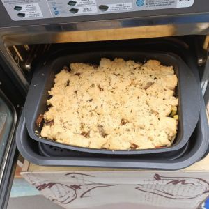 Recette Crumbles de légumes au combi ninja