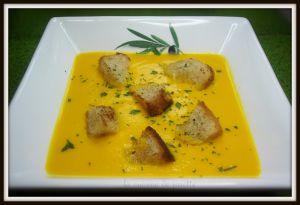 Recette Velouté de carottes curry et mascarpone