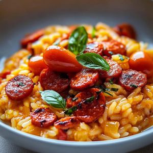 Recette Riz Chorizo Épicé : Recette Facile et Savoureuse