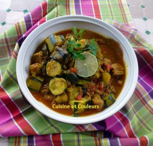 Recette Colombo de cochon aux bélangères