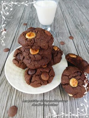 Recette Cookies vegan 3 chocolats
