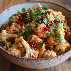 Recette Spectaculaire de Chou-Fleur Façon General Tso: Un Délice Végétarien Croustillant et Épicé