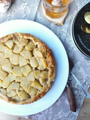 Recette Tarte Tatin aux poires et au miel