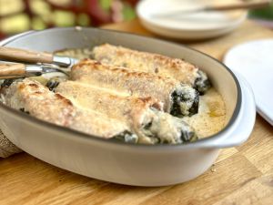 Recette Courgettes au jambon