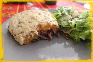 Recette Hachis parmentier au confit de canard et patates douces